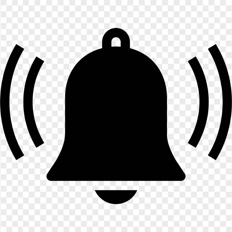 Black Bell Youtube Notification Sound Effect Icon