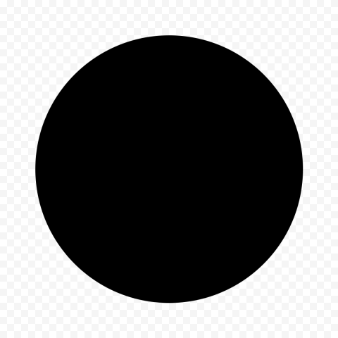 Black Circle Transparent PNG