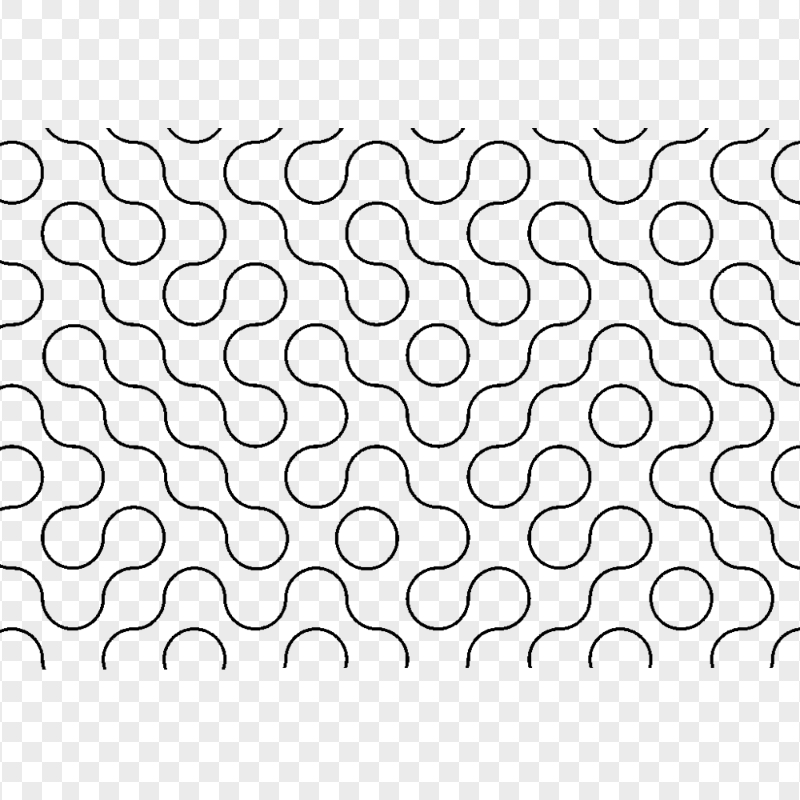 Black Irregular Lines Abstract PNG IMG