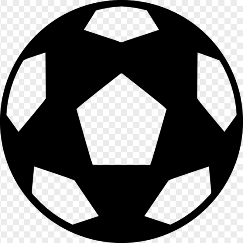 Black Soccerball Icon