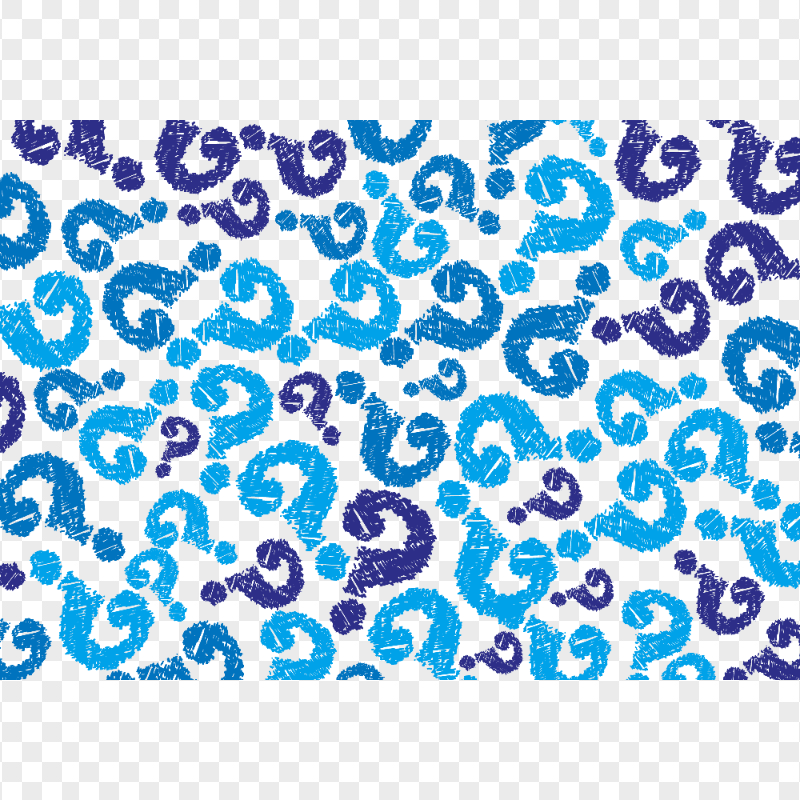 HD PNG White Question Marks Pattern | Citypng