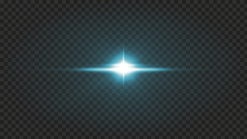 Blue Starlight Sparkle Star Effect FREE PNG