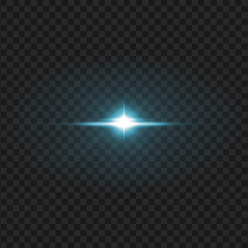 Blue Starlight Sparkle Star Effect FREE PNG