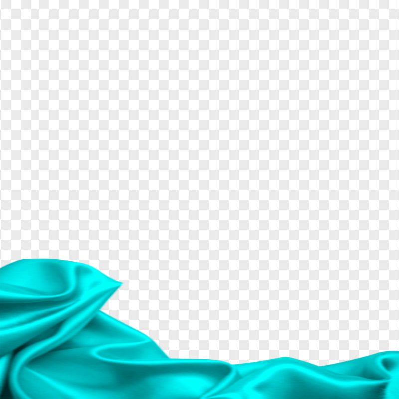 Blue Turquoise Silk Ribbon