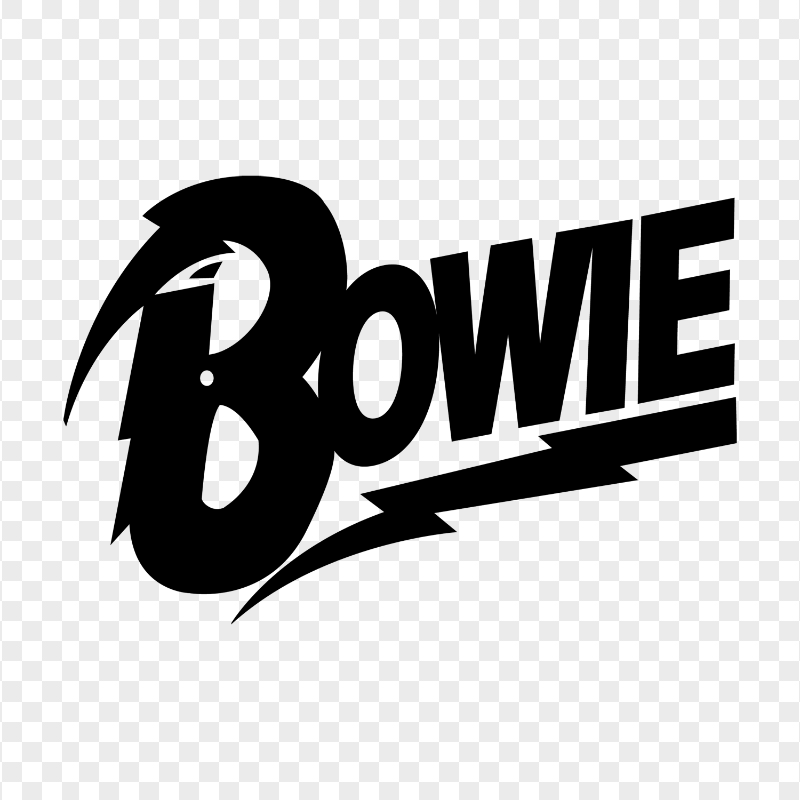 Bowie Black Logo Transparent Background