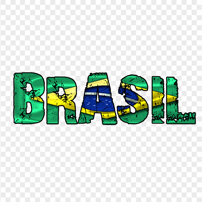 Brazil Word Art Download PNG