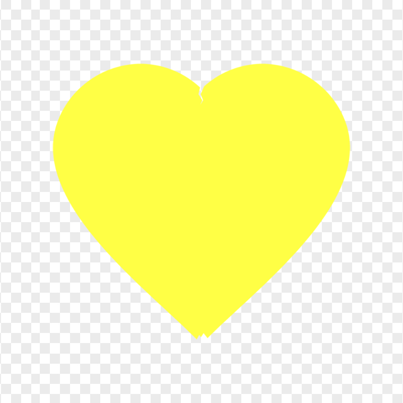 Broken Yellow Heart Emoji