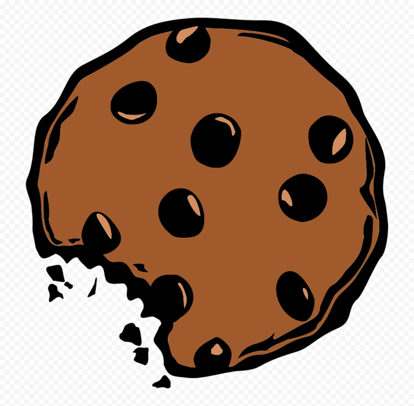 Brown Chocolate Cartoon Clipart Cookie Biscuit PNG | Citypng