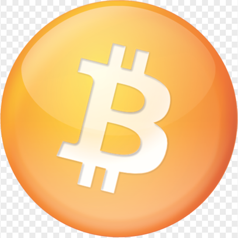 BTC Bitcoin Cryptocurrency Icon PNG