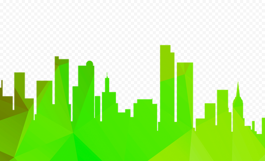 Building City Green Silhouette HD PNG | Citypng