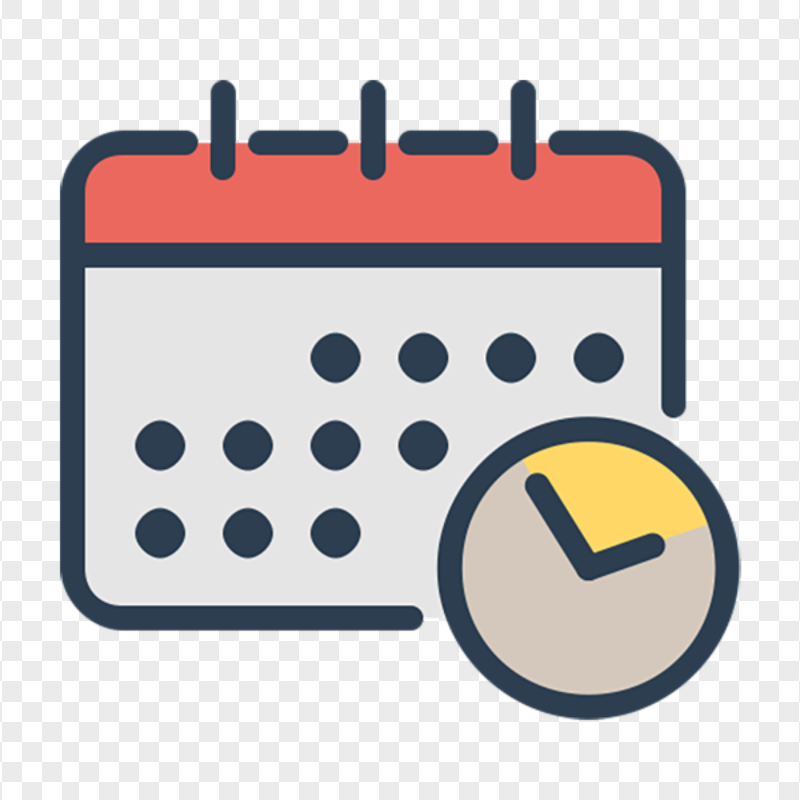 Calendar Date Vector Flat Icon PNG