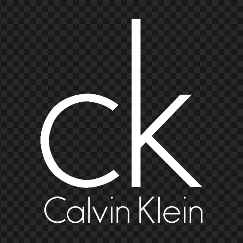 Calvin Klein CK White Logo PNG IMG