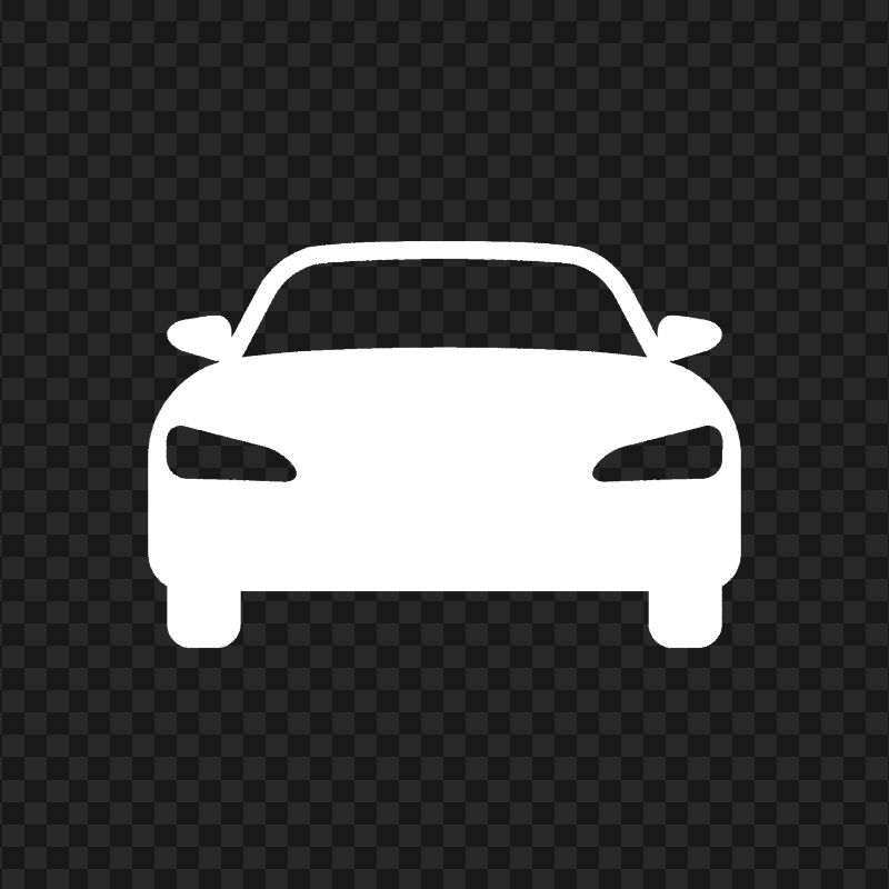 Car Vehicle White Icon Download PNG