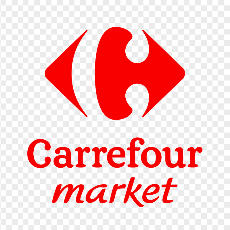 Carrefour Market Logo HD PNG