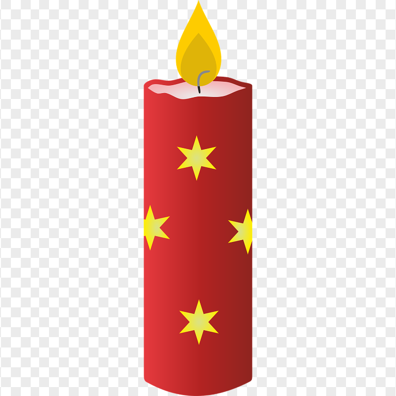 Cartoon Candlelight Transparent Background