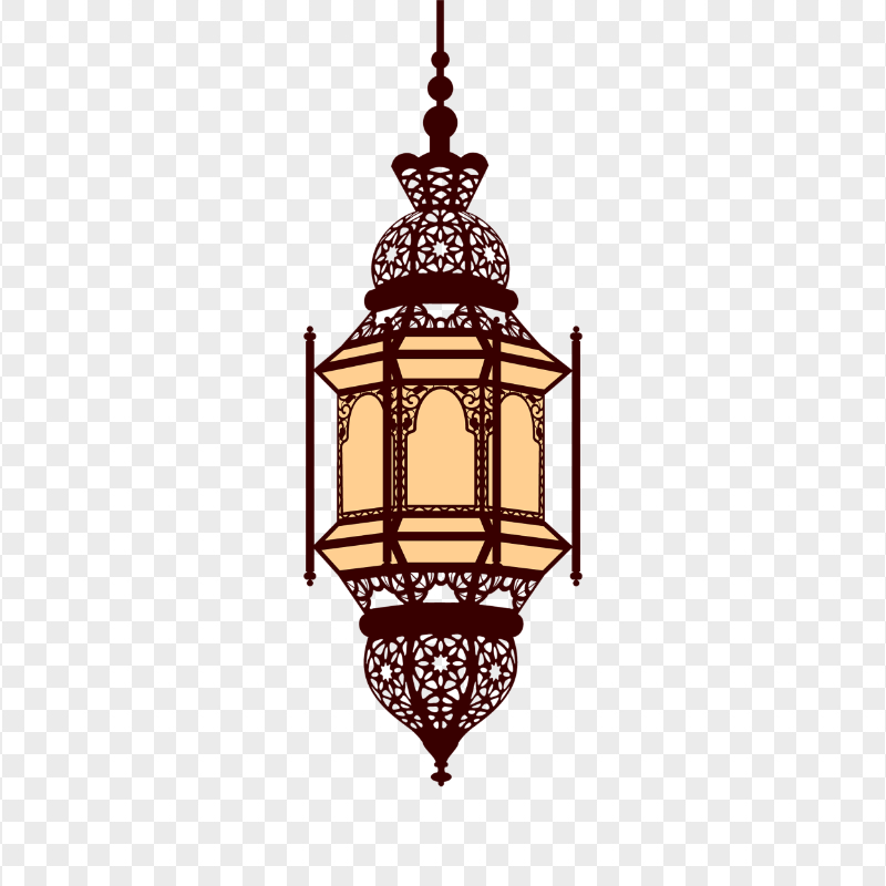 Cartoon Hanging Ramadan Light Lantern Lamp