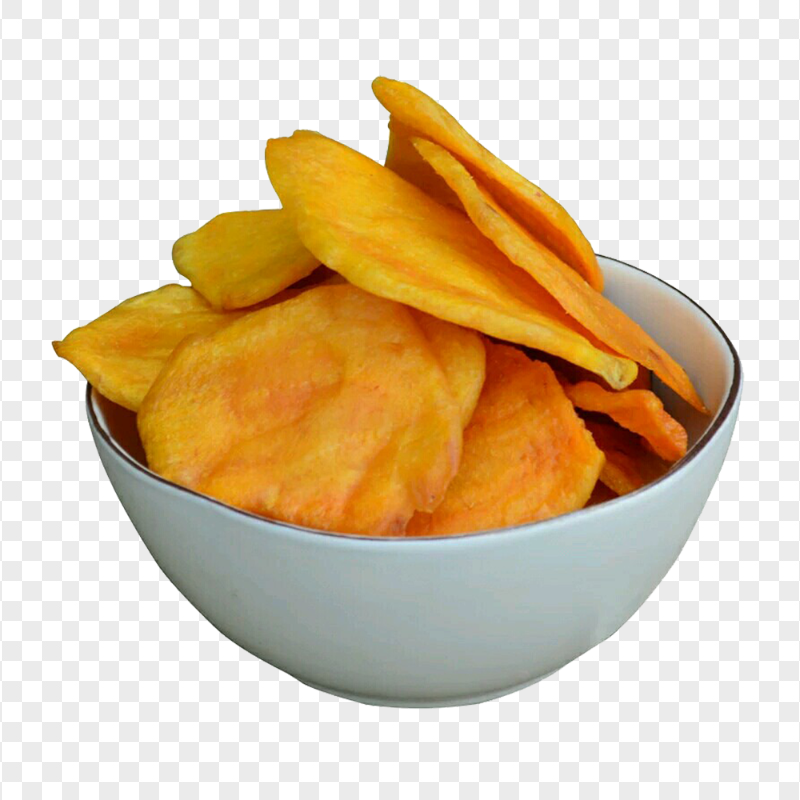 Ceramic Bowl Of Potato Chips