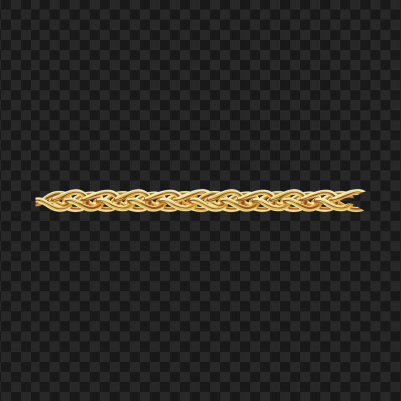 Chain Gold Border Illustration HD PNG