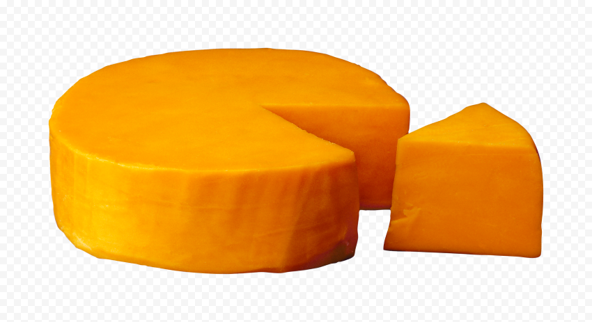 Cheddar Yellow Cheese Wheel PNG Image | Citypng