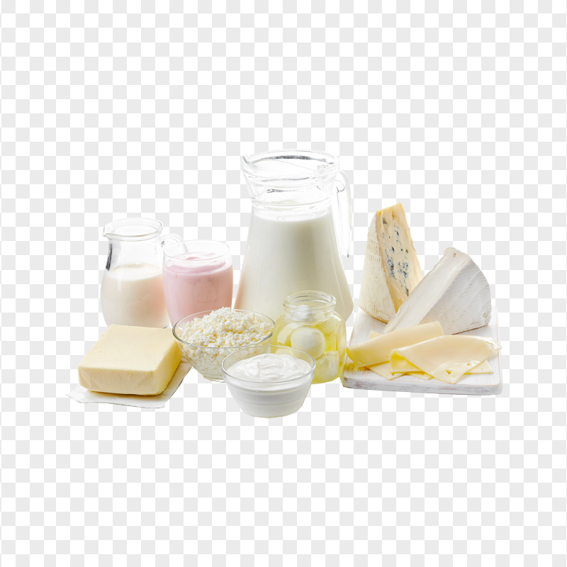Cheese Milk Dairy Products PNG Image