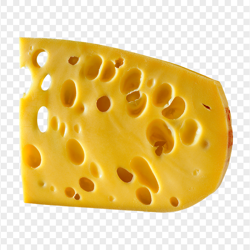 Cheese Slice Holes PNG Image