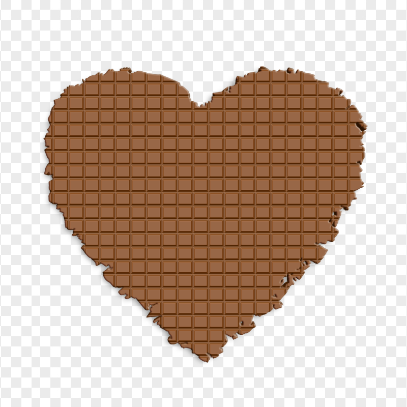 Chocolate Heart Shape Valentine Love HD PNG