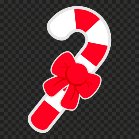 Christmas Vector Candy Cane Icon PNG