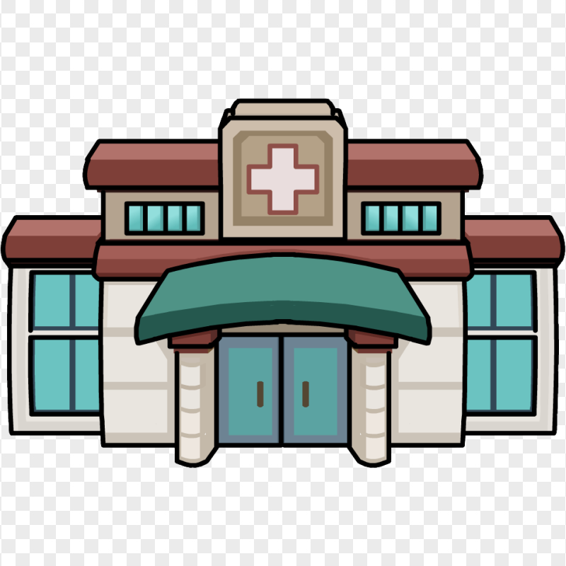 City Hospital Emergency Pharmacy Icon Vector