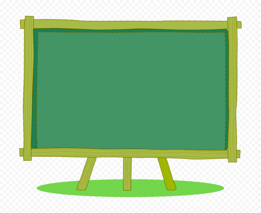 Clipart Blackboard Chalkboard With Legs PNG | Citypng