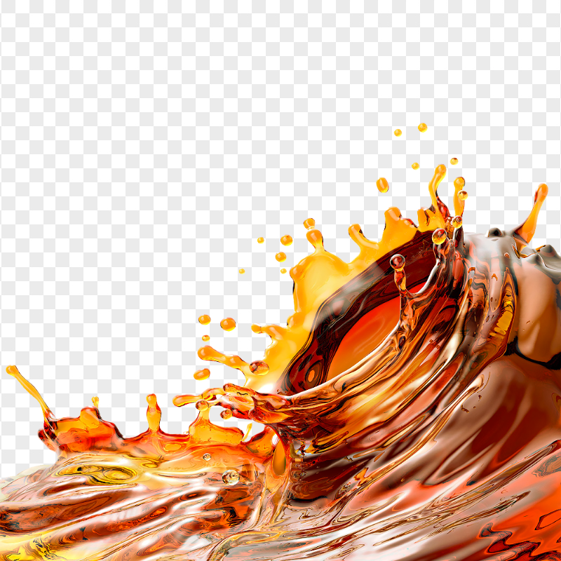 Coke Coca Cola Liquid Splash PNG