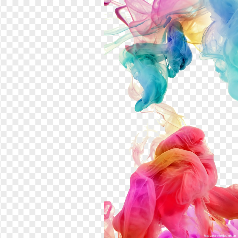 Colorful Background Fog Abstract Motion