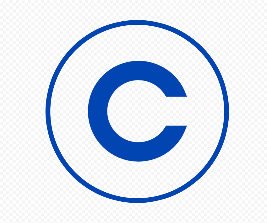 Copyright Blue Logo Icon HD PNG | Citypng