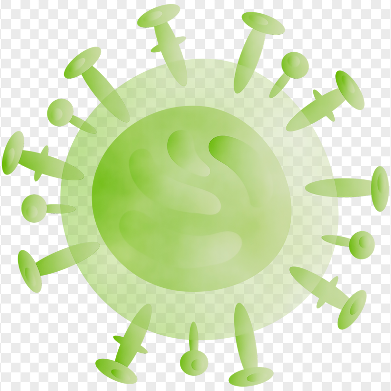 Coronavirus NCov Shape Green Vector Icon Logo