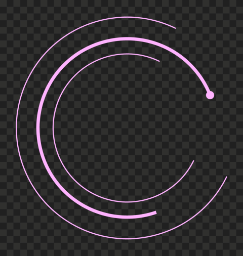 Creative Pink Swirl Circle Transparent Background | Citypng