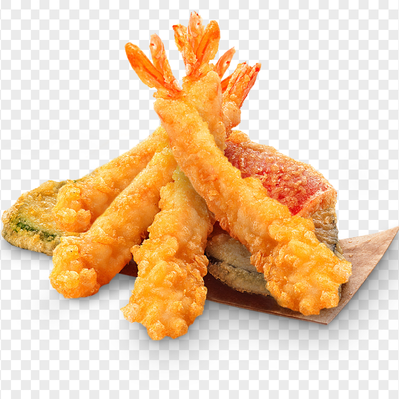 Crispy Fried Shrimp Tasty Seafood HD Transparent Background