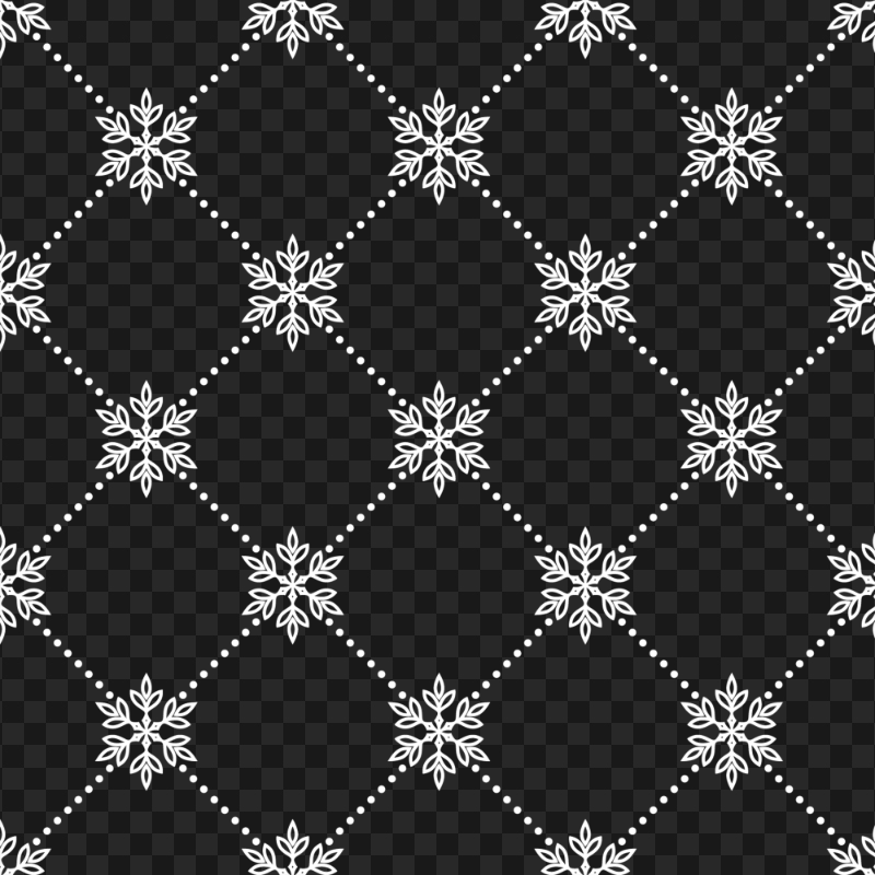 Damask White Pattern Download PNG
