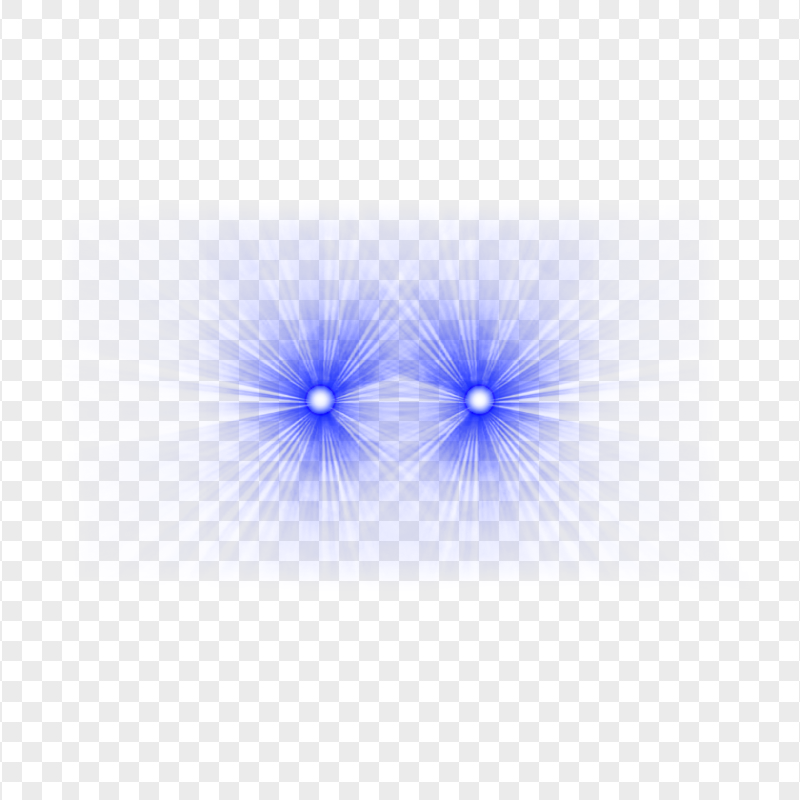 Dark Blue Eyes Laser Lens Flare Effect PNG