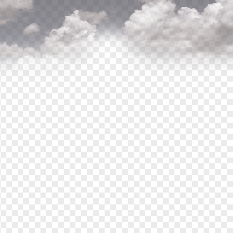 Dark Gray Sky Clouds Background PNG