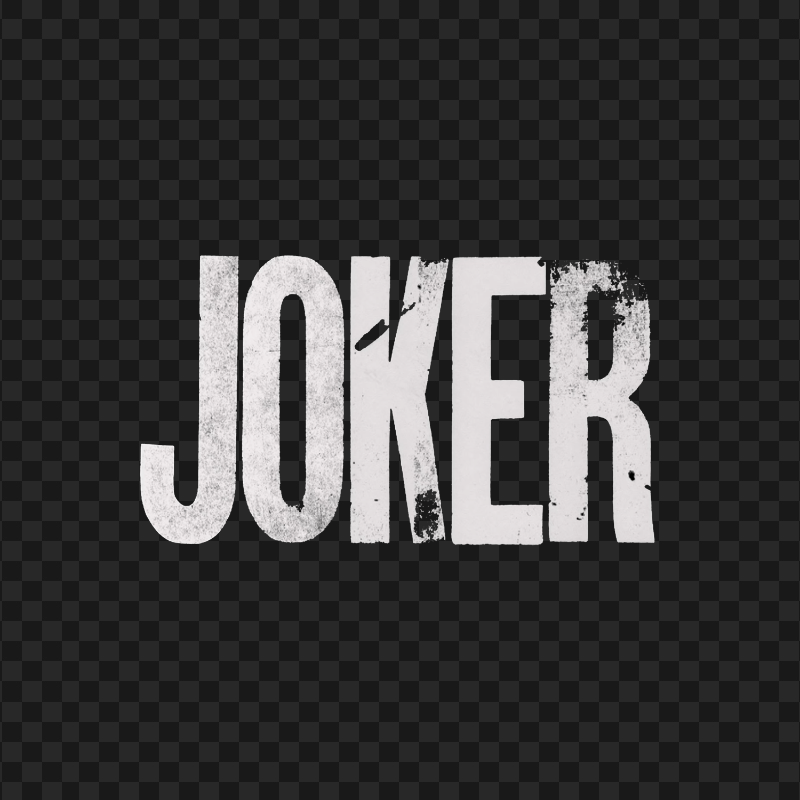 Dark Knight Joker Logo Text