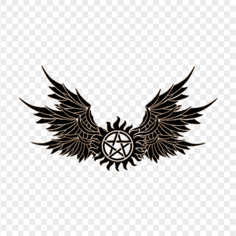 Demon Possession Tattoo Black