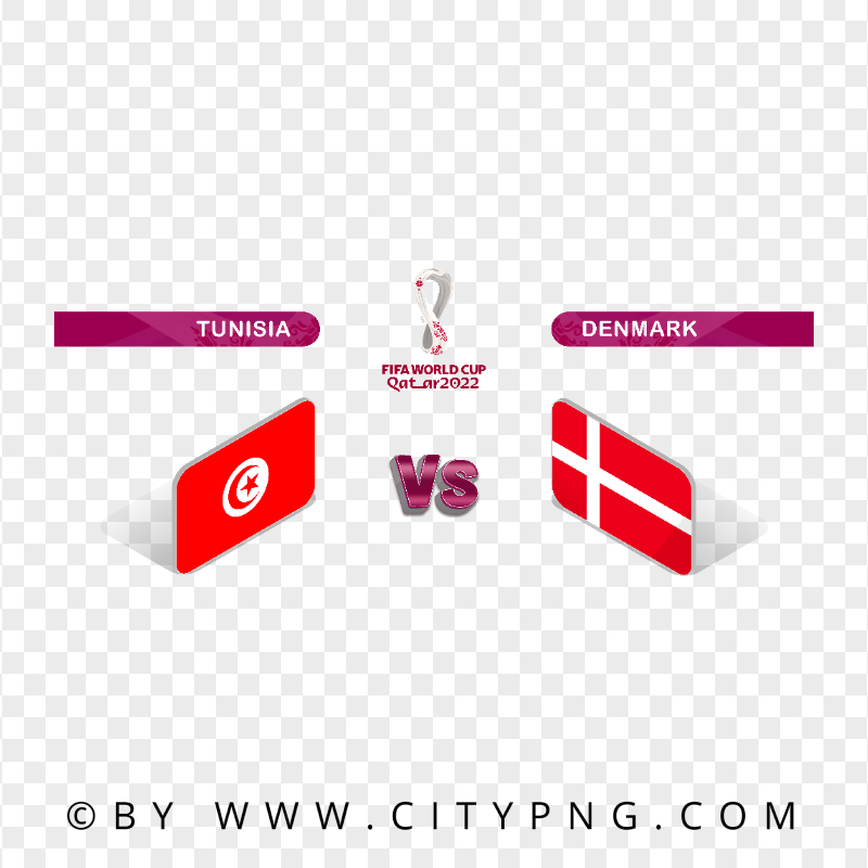 Denmark Vs Tunisia Fifa World Cup 2022 PNG