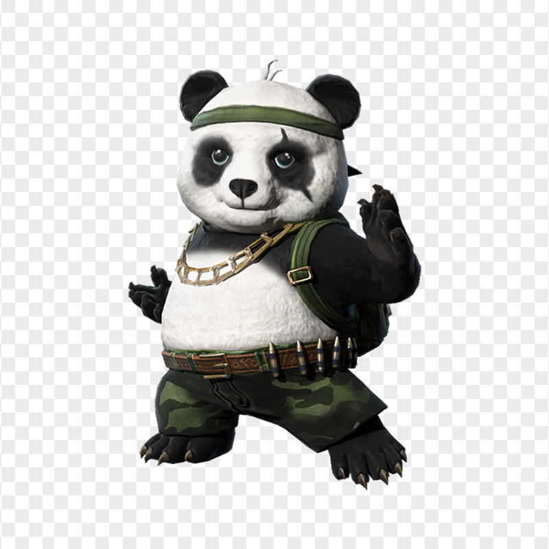 Detective Panda Free Fire Pet Character FREE PNG
