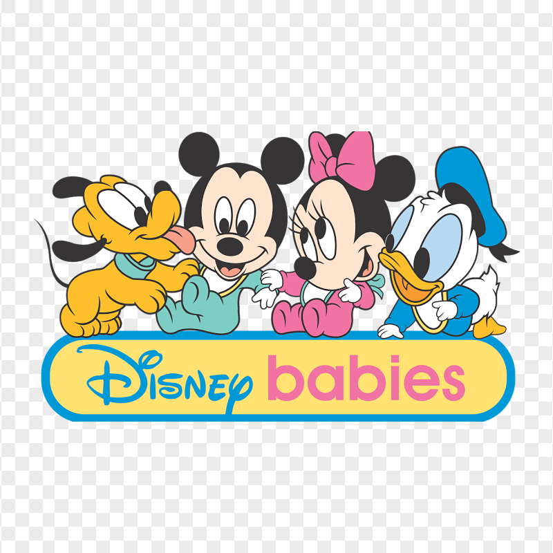 Disney Babies Characters Logo HD PNG