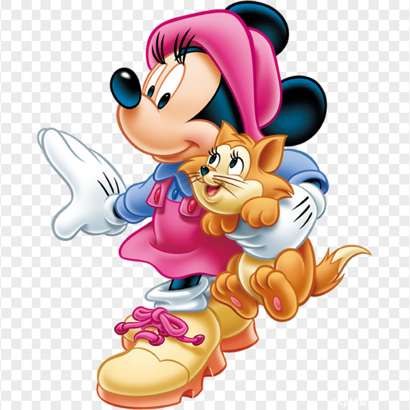 Disney Minnie Mouse Kitty Image PNG