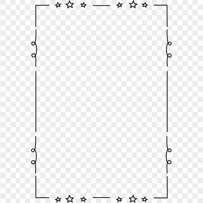 Doddle Line Frame Download PNG