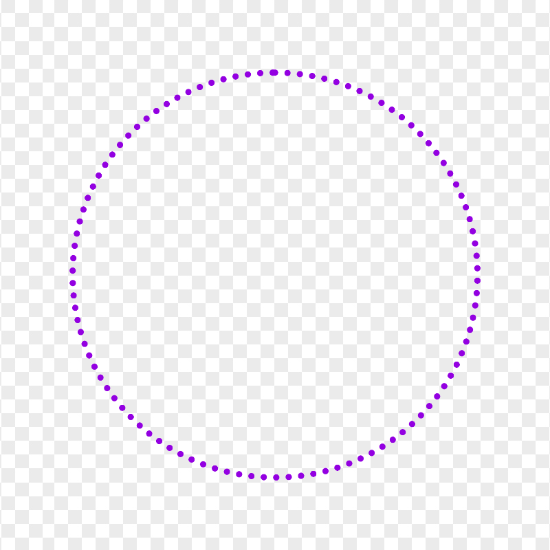 Dotted Purple Circle Download PNG