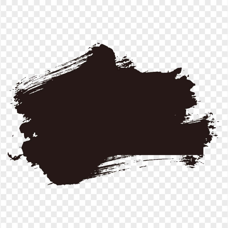 Download Black Brush Effect PNG
