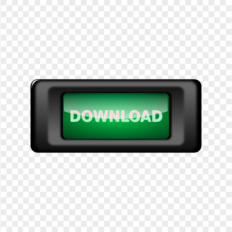 Download Black & Green Glossy Web Button HD PNG
