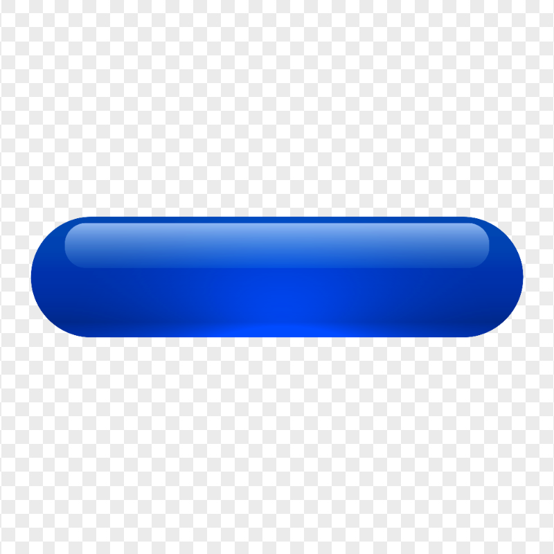 Download Blue Glossy Button PNG