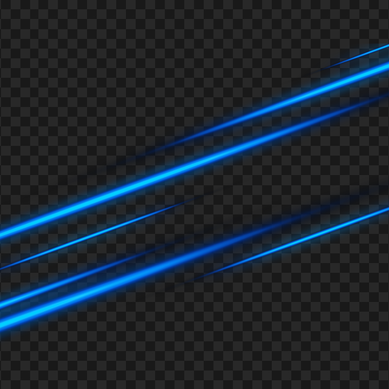 Download Blue Glowing Lines Thumbnail Effect PNG